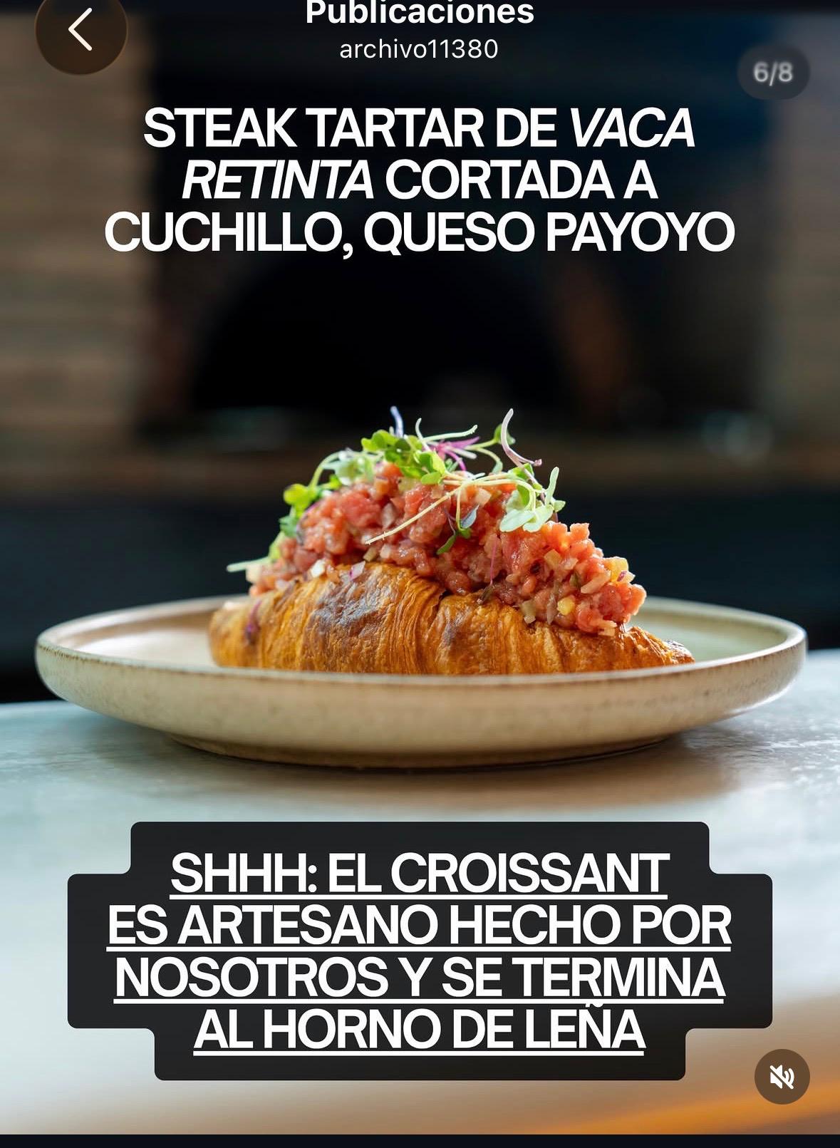 Steak tartar de retinto